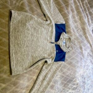 Girls Large Roper Zip Pullover